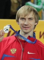Andrey Silnov. Silver at World Indoor Championships 2012 (Istanbul)