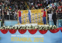 Andrey Silnov. Silver medallist at World Indoor Championships 2012 (Istanbul)
