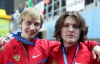 Andrey Silnov. Silver at World Indoor Championships 2012 (Istanbul). With Ivan Ukhov