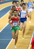 Abdelaati Iguider. 1500 m World Indoor Silver Medallist 2010