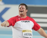 Dylan Armstrong. World Indoor Championships 2012 (Istanbul)