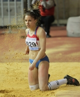 Yana Borodina. Russian Indoor Championships 2012