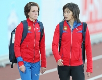 Yelena Arzhakova. European Championships 2012 (Helsinki). Final at 800m. With Irina Maracheva