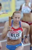 Kseniya Zadorina. European Championships 2012 (Helsinki). 4x400m