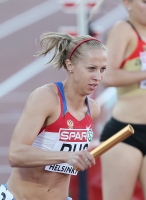 Kseniya Zadorina. European Championships 2012 (Helsinki). 4x400m