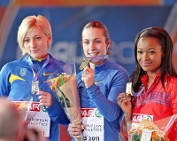 Mariya Ryemyen. 60 m European Indoor Silver Medallist 2011