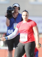 Anna Avdeyeva. Winner at Znamenskiy Memorial 2012 at shot put