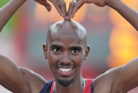 Mo Farah. 5000m European Champion 2012 (Helsinki)