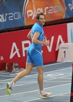 Fabrizio Donato (ITA). Triple jump European Indoor Silver Medallist 2011 
