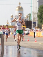 Jared Tallent. 50 km walk World Cup Bronze Medallist 2012 (Saransk)