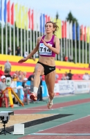 Russian Championships 2012. Long Jump Bronze. Lyudmila Kolchanova
