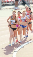 Russian Championships 2012. 1500m. Yuliya Zaripova, Olga Nitsyna and Anna Konovalova