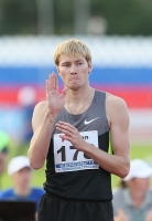 Russian Championships 2012. Aleksandr Shustov, Bronze High Jump Medallist