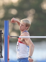 Russian Championships 2012. Andrey Silnov, Silver High Jump Medallist