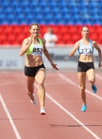 Russian Championships 2012. 200m. Natalya Rusakova