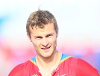 Russian Championships 2012. Russian 200m Champion Konstantin Petryashov