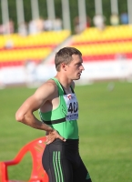 Russian Championships 2012. 400m Hurdles Final. Valentin Sklyarov