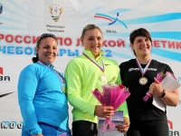 Russian Championships 2012. Yevgeniya Kolodko, Anna Avdeyeva and Irina Tarasova