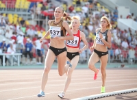 Russian Championships 2012. 1500m. Yuliya Zaripova, Tatyana Tomashova and Yekaterina Martynova