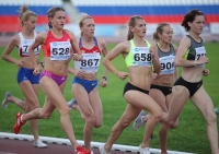 Russian Championships 2012. 1500m. Irina Marachyeva, Yekaterina Kostetskaya, Oksana Zbrozhek, Svetlana Podosyenova