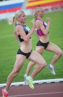 Russian Championships 2012. 1500m. Yekaterina Gorbunova and Olesya Mikheyeva