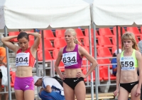Russian Championships 2012. 1500m Final. Kristina Khaleyeva, Olesya Mikheyeva, Anna Konovalova