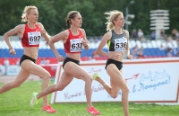 Russian Championships 2012. 1500m Final. Yuliya Chizhenko, Yelena Soboleva, Natalya Yevdokimova