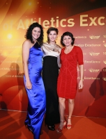 Tatyna Lysenko. Barselona, Spain. IAAF Centenary Gala Show. With Tatyna Lebedeva and Anna Chicherova
