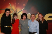 Tatyna Lysenko. Barselona, Spain. IAAF Centenary Gala Show. With Yelena Lashmanova, Tatyana Lebedeva, Vasiliy Avramenko, Yuliya Zaripova
