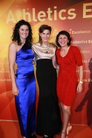 Tatyna Lysenko. Barselona, Spain. IAAF Centenary Gala Show. With Tatyna Lebedeva and Anna Chicherova