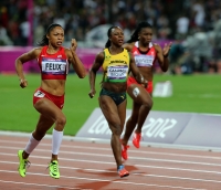 Allyson Felix. 200 Metres Olympic Champion 2012, London