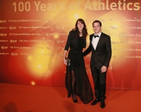 Renaud Lavilllenie. Red Carpet arrival at the IAAF Centenary Gala Show. Barselona, Spain