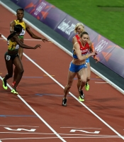 Tatyna Firova. Olympic Silver Medalist in 4x400m 2012, London. With Antonina Krivoshapka