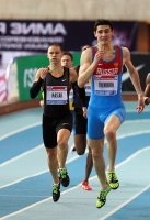 Pavel Maslak. Russian Winter 2013. 400m