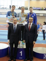 Yuriy Borzakovskiy. Chuvashiya Indoor Cup 2013, Cheboksary. 800 Metres Winner