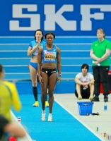 European Indoor Championships 2013. Göteborg, SWE. 1 March. Pentathlon. Long jump. Ida Antoinette Nana Djimou, FRA