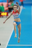 Irina Gumenyuk. TJ Silver European Indoor Championships 2013
