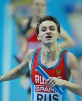 Vladimir Krasnov. 4x400 m European Indoor Silver Medallist 2013, Goteburg