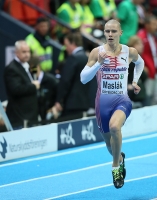 Pavel Maslak. 400 m European Indoor Champion 2013