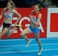 Kseniya Ustalova. European Indoor Championships 2013, Goteborg