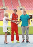Vladimir Krasnov. 400 Metres Winner at Moscow Challenge 2013, Luzhniki Stadium