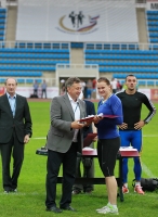 Znamensky Memorial 2013. Oleg Zholobov and Disc Winner is Yekaterina Strokova