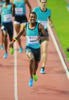 Lausanne, SUI. Samsung Diamond League Meeting - Athletissima. 800m winner is AMAN Mohammed, ETH