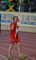 Andreas Thorkildsen. Lausanne, SUI. Athletissima