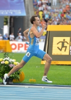 Vladimir Krasnov. 4x400 m World Championships Bronze Medallist 2013, Moscow
