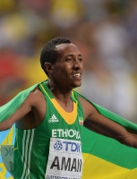Mohammed Aman. 800 m World Champion 2013, Moscow