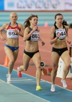 Yelena Korobkina. 1500 Rusian Indoor Champion 2013