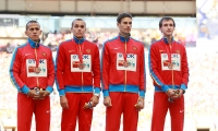 Vladimir Krasnov. 4x400 Metres Bronza Medallist at World Championships 2013, Moscow