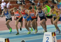 Yegor Nikolayev fotos. 1500 Metres Russian Indoor Championships 2013, Moscow 