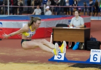 Russian Indoor Championships 2014, Moscow, RUS. 2 Day. Long Jump. Kucherenko Olga